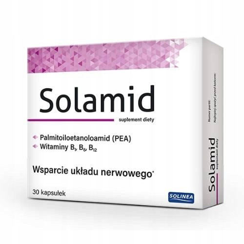 Solamid Plus, dodatak prehrani za potporu živčanom sustavu, 30 kapsula
