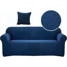 Navlaka za sofu (kauč) Domidekor, mornarsko plava