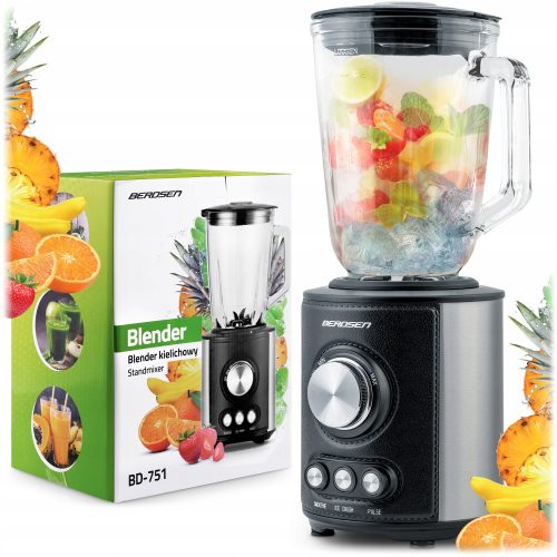 Berdsen 800W Blender sa 1,5L Staklenim Kielichom