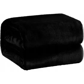   Luksuzna mekana mikrofibra deka 150 cm x 200 cm | Bež, Crna, Crvena, Plava, Siva