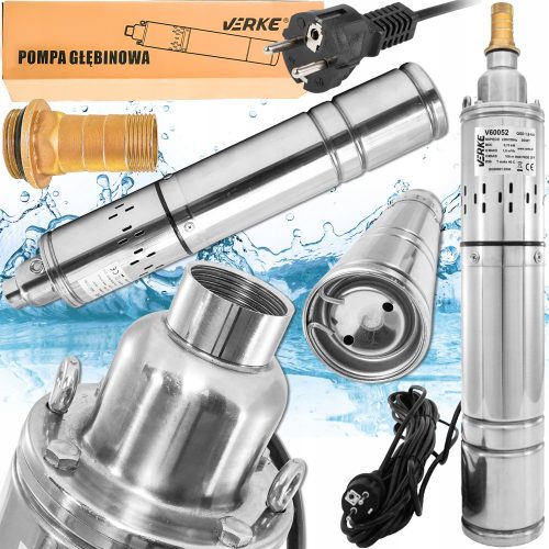 Pumpa GLEBINOWA VERKE 750W - Potopna Pumpa za Bunarsku Vodu 1800 l/h
