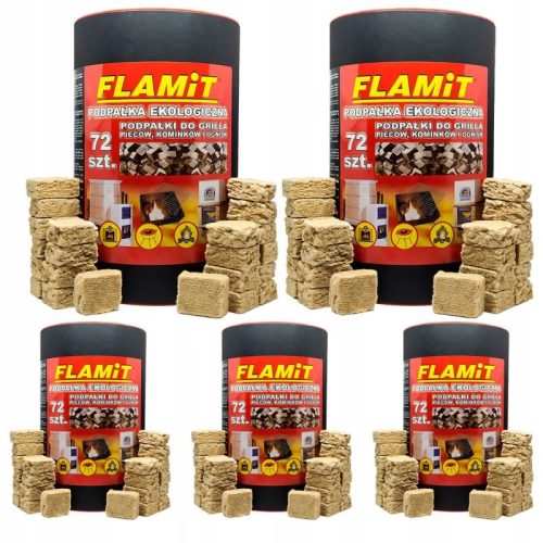 Briketi, drveni ugljen za roštiljanje - FLAMIT potpaljivač vatre 0,4 kg