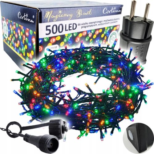 Vanjska Božićna Svjetla 500 LED Programabilna Multi