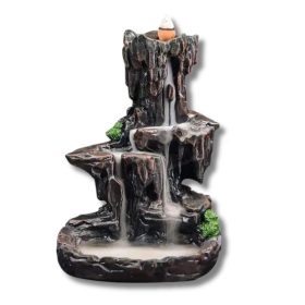  Keramički mirisni kamin s tekućim vodopadom dima, idealan za aromaterapiju