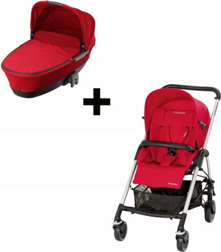 Maxi-Cosi Street Plus Putnički Sustav intenzivno crvenih kolica 2u1