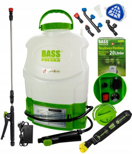 Bass 20L Električna Akumulatorska Prskalica s Ruksakom