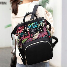 Torba za kolica za mame Oxford - crna