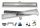 X-HOME linijski odvod 80 cm