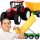 DIVOVSKI POLJOPRIVREDNI TRAKTOR S MASINAMA POGONOM 53 CM - Idealna igračka za male farmere