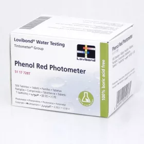   Tablete za mjerenje pH vrijednosti vode - Lovibond PHENOL RED 500 kom.