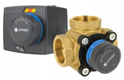 AFRISO 3-PUTNI MJEŠAVNI VENTIL ARV 386 + ELEKTRIČNI AKTUATOR RUKA 343