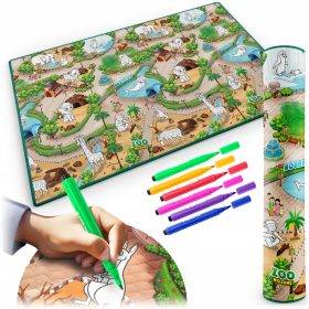    EDUKATIVNA ROLANA PJENASTA PODLOGA ZA SLIKANJE, BOJANJE, VODOOTPORNA, VEL.