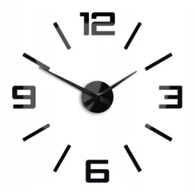 MCLOCK zidni sat crni 60cm