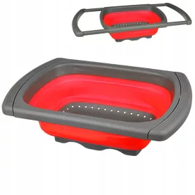 ROSSNER Silikonsko cjedilo s podesivom posudom