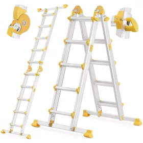 Više ljestve 5,9 m aluminijske 1 x 4 do 150 kg
