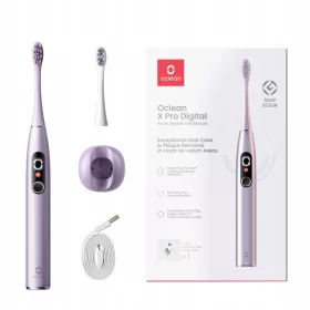    OCLEAN X PRO Digitalna zvučna četkica za zube u ljubičastoj boji