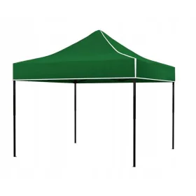   Vrtni paviljon Rot 3 x 6 m s elegantnim francuskim dizajnom i pokrovom od materijala Oxford debljine 820D s dodatnim slojem PVC. Ovaj krov za ekspres vrtni paviljon dolazi u bojama zelena, plava i bež