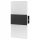 Vrtna zidna lampa - Plaxio 5W 40cm 4000K crna LED zidna svjetiljka