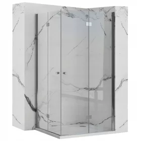 Tuš kabina Rea FOLD, preklopna vrata, 80 x 80 cm