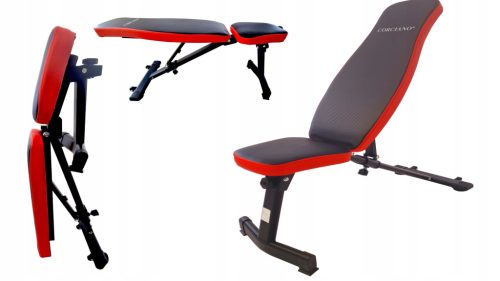  Corciano ES-5021 klupa za vježbanje, podesiva, sklopiva