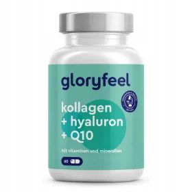   Kapsule s kompleksom kolagena gloryfeel - 60 kapsula za 2 mjeseca, 100% vegetarijanske