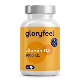   Vitamin D3 tablete gloryfeel - Dugotrajna zaliha i visoka kvaliteta