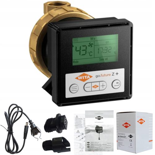 GO.FUTURE Z+ Elektronička Cirkulacijska Pumpa - Energija, Ušteda, Programiranje