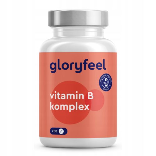 Gloryfeel Tablete s Kompleksom Vitamin B - 200 Tableta za Više od 6 Mjeseci