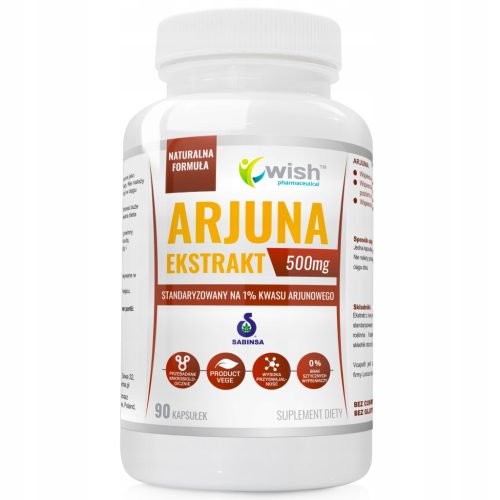 ARJUNA Ekstrakt 500mg - Potpora srčanim i krvnim functionama, 90 kapsula