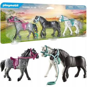    Playmobil Tri konja: friz, knabstrup i andaluzijski konj 70999