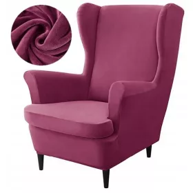 Navlaka za fotelju Domidekor, tamno roza