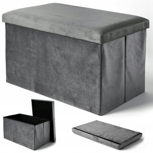 Pufa od velura s otvaranjem - eHockers graphite