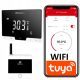 Pametni WiFi termostat za regulaciju temperature TUYA Pametni WiFi termostat za kontrolu grijanja s TUYA aplikacijom omogućuje daljinsko upravljanje temperatur