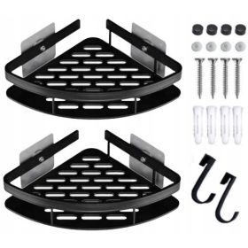 KUPAONSKA POLICA KUTNA ZA TUŠ 2 KOM.