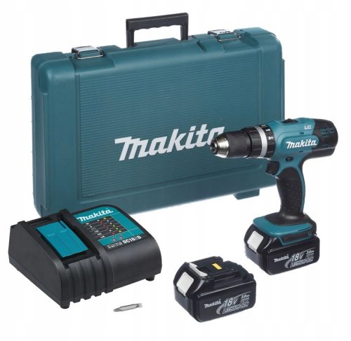 Makita DHP453RFE Akumulatorska Bušilica-odvijač Udarne Akcije