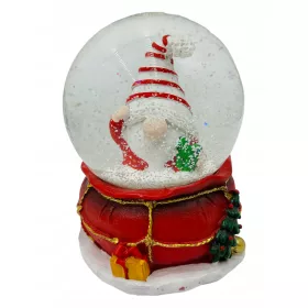 Staklena božićna snježna kugla DJED MRAZ, THE GLAST, XL