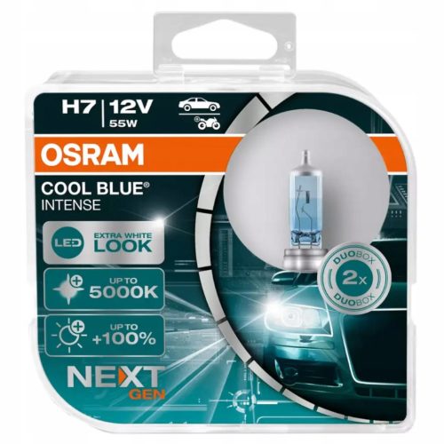  Žarulje Osram Cool Blue Intense H7 55 W 2 kom.