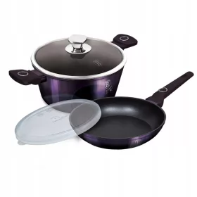   Berlinger Haus PURPLE ECLIPSE set aluminijskih lonaca, 2 kom.