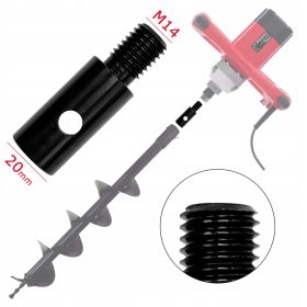    Adapter za električnu miješalicu - M14 miješalica > 20 mm bušilica za tlo