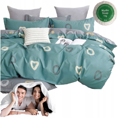 Komplet posteljina Collection World, poplun 200cm x 220, jastuk 70x80cm, 3 komada + OKRUGLI SAPUN HVALA