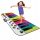 Rainbow Colours Velika Piano Plesna Podloga | Muzička podloga za učenje sviranja uz pomoć boja | Inovativna metoda iz Velike Britanije | Za djecu od 3 godine | Najveća podloga na tržištu - čak 180cm d