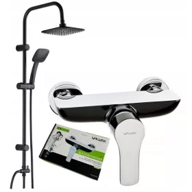   Kuchinox ONDO nadgradni tuš set + Valvex Black & Chrome slavina za tuš