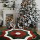  Ukrasna navlaka za božićno drvce CHRISTMAS TREE CARPET Star