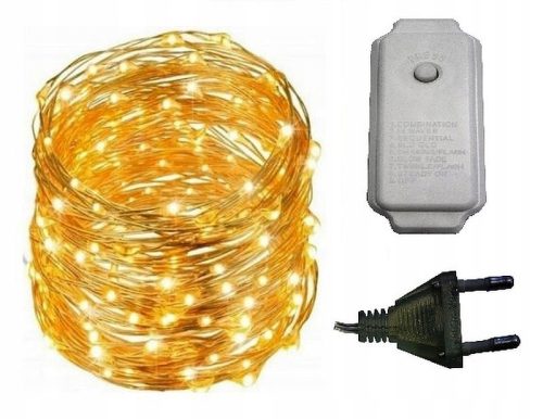 CRIJEVO SVJETLA LED mini 100 komada 10m 230V 6 načina osvjetljenja