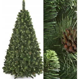 Umjetno božićno drvce s prirodnim izgledom 101 - 120 cm