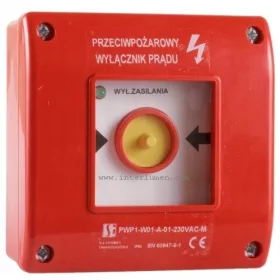  Ručna sklopka za dojavu požara PWP1 -W01-A-/11-230 Spamel
