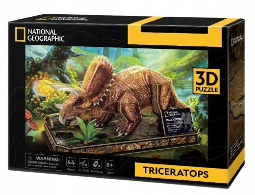 National Geographic 3D Triceratops slagalica