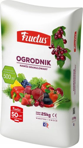 Fructus višekomponentno gnojivo granulat 25 kg