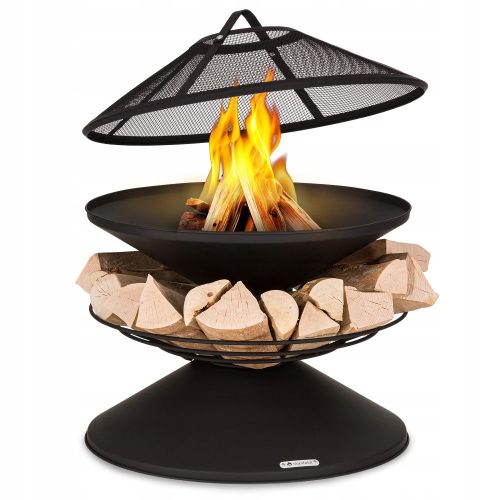 Metalni vrtni kamin - Vrtni kamin 65 cm, dužina 65 cm