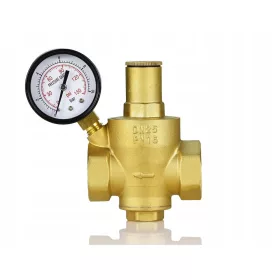   REDUKTOR TLAKA VODE SA MANOMETROM 1'' INČ DN25 REGULATOR 1-6 BAR FILTER